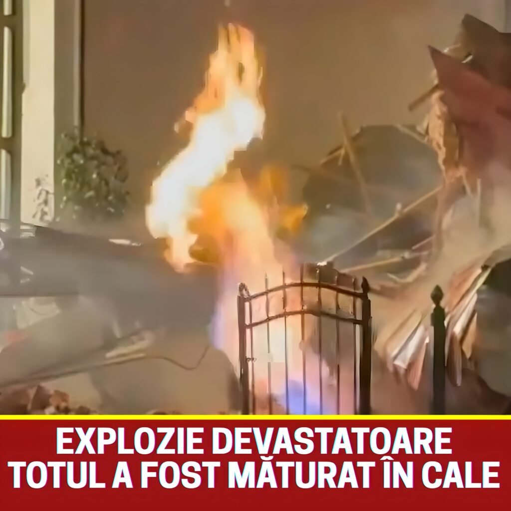 Este știrea momentului în România. O explozie devastatoare s-a produs în urma cu puțin timp, cel puțin 1 mort